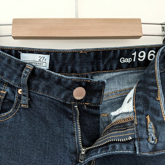 Gap 1969 Always Skinny blue jeans - Picture 5 of 6